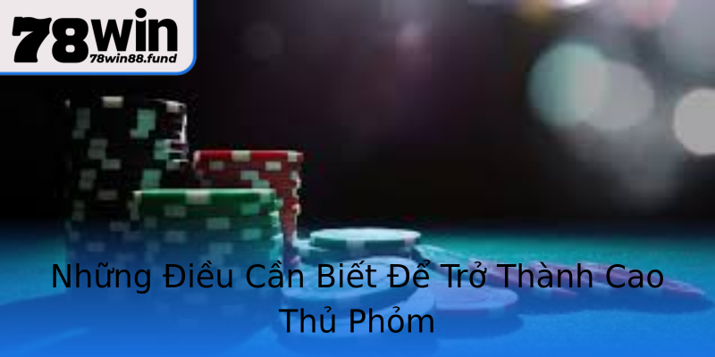 Những Điều Cần Biết Để Trở Thành Cao Thủ Phỏm Những Điều Cần Biết Để Trở Thành Cao Thủ Phỏm